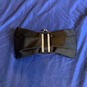 Black Clutch with Rinestones